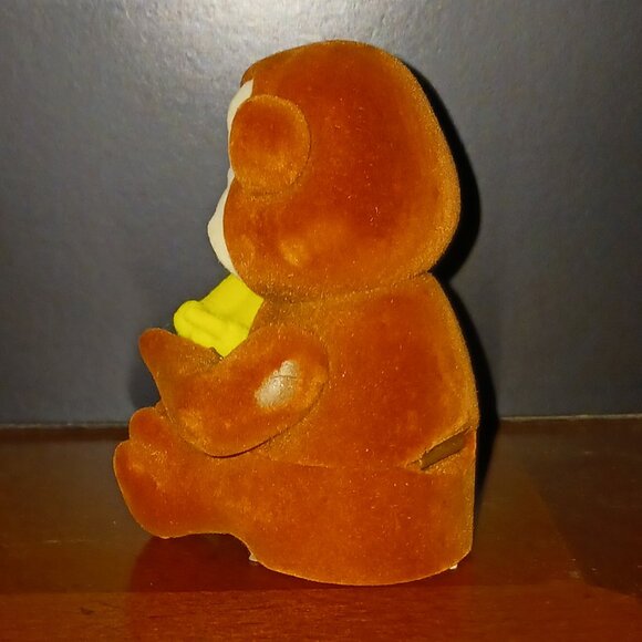 Monkey Pendant in Velour Monkey Hinged Gift Keepsake Box - Picture 4 of 4